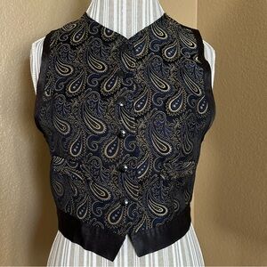 Limited Paisley Vest Vintage 90s Size M